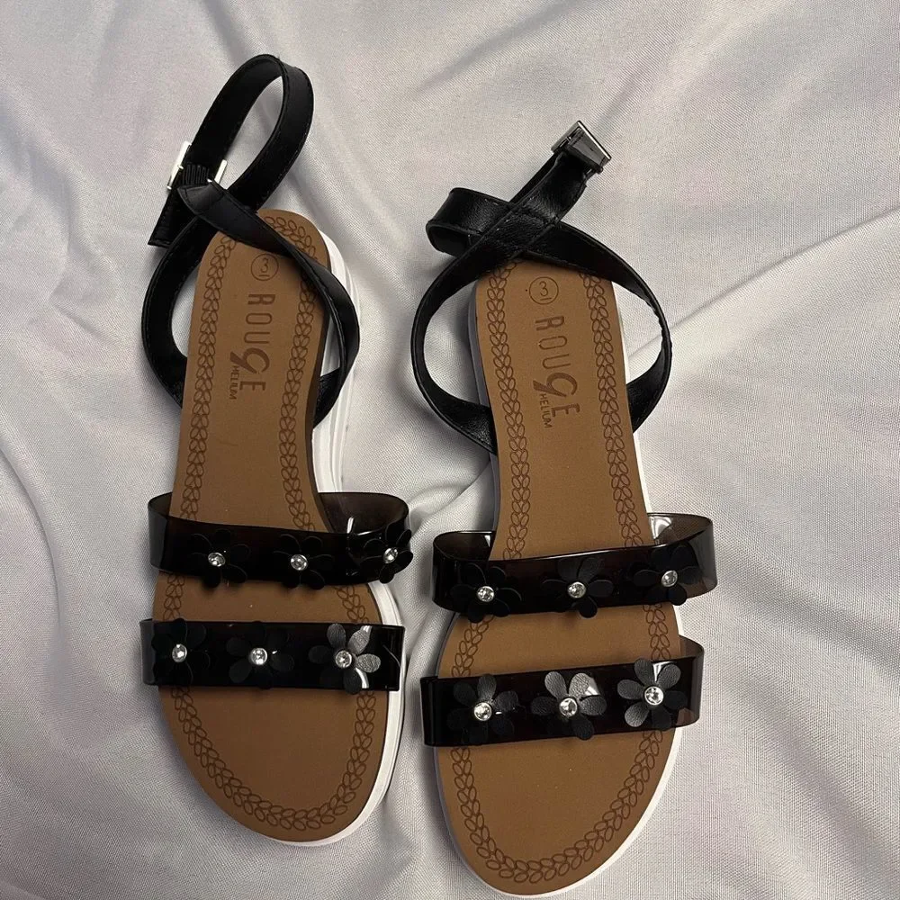 Rouge Helium Black Women's‎ Sandals
